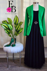 Ellazz Green Blazer