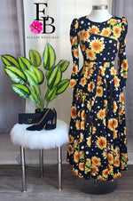 Cargar imagen en el visor de la galería, Sunflower Maxi Dress
