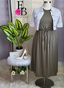 Olive Maxi Dress