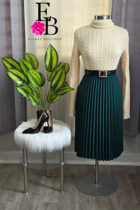 Camisa Turtle Neck Crema