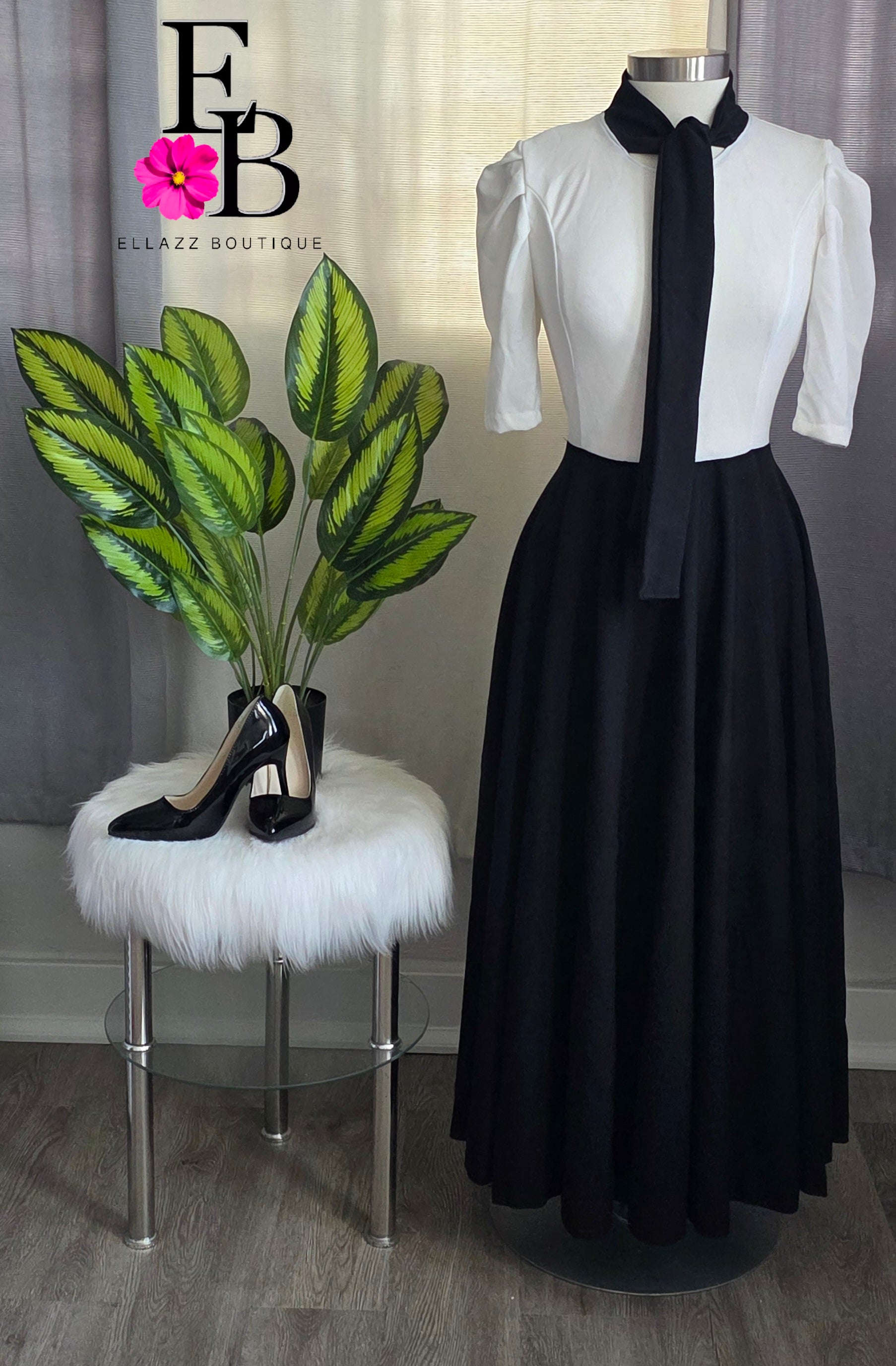 Grey and Dress