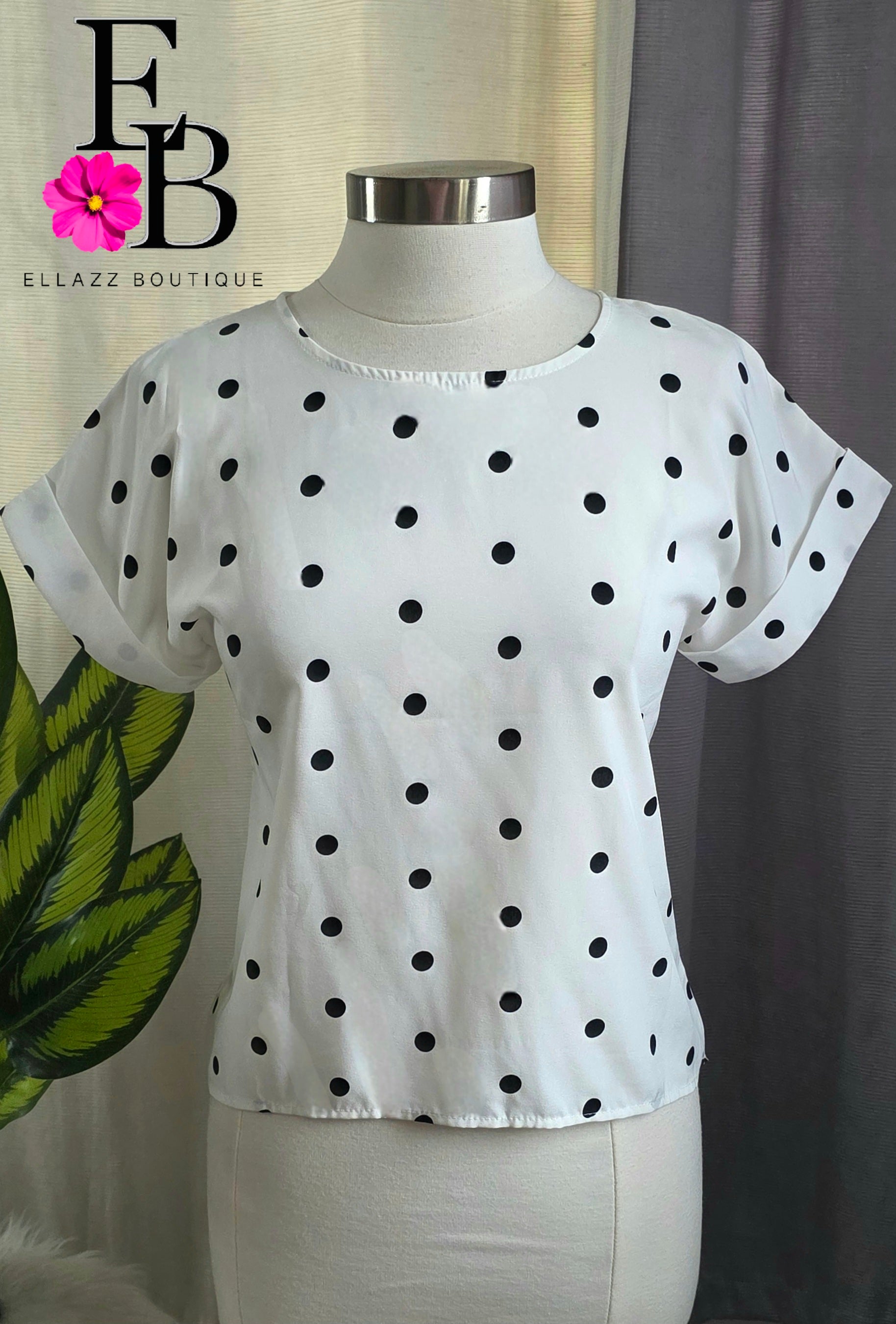 Polka Dot Blouse