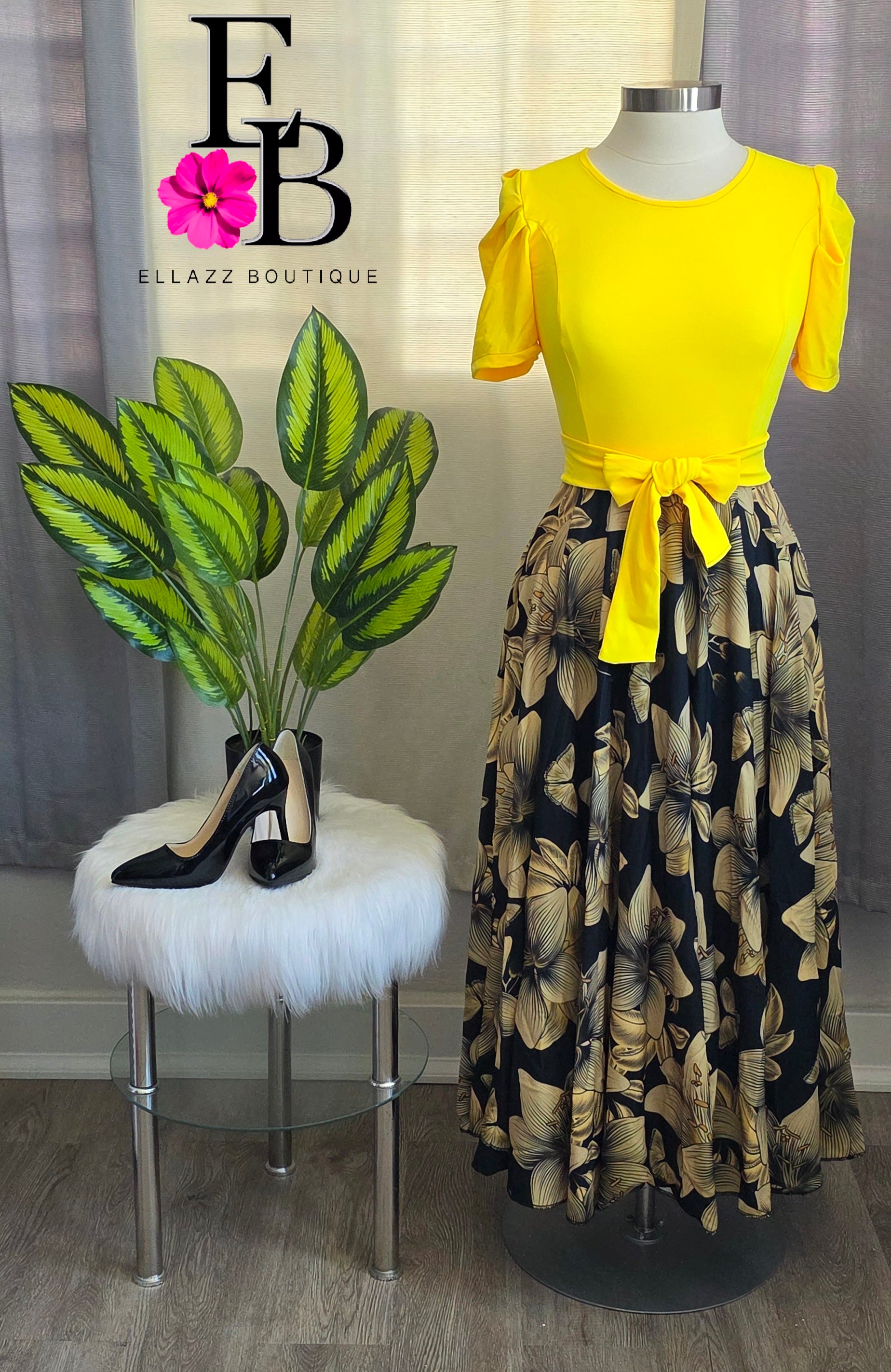 Yellow Maxi Dress