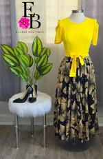 Cargar imagen en el visor de la galería, Yellow Maxi Dress
