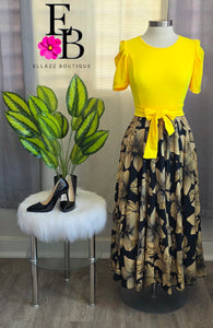 Yellow Maxi Dress