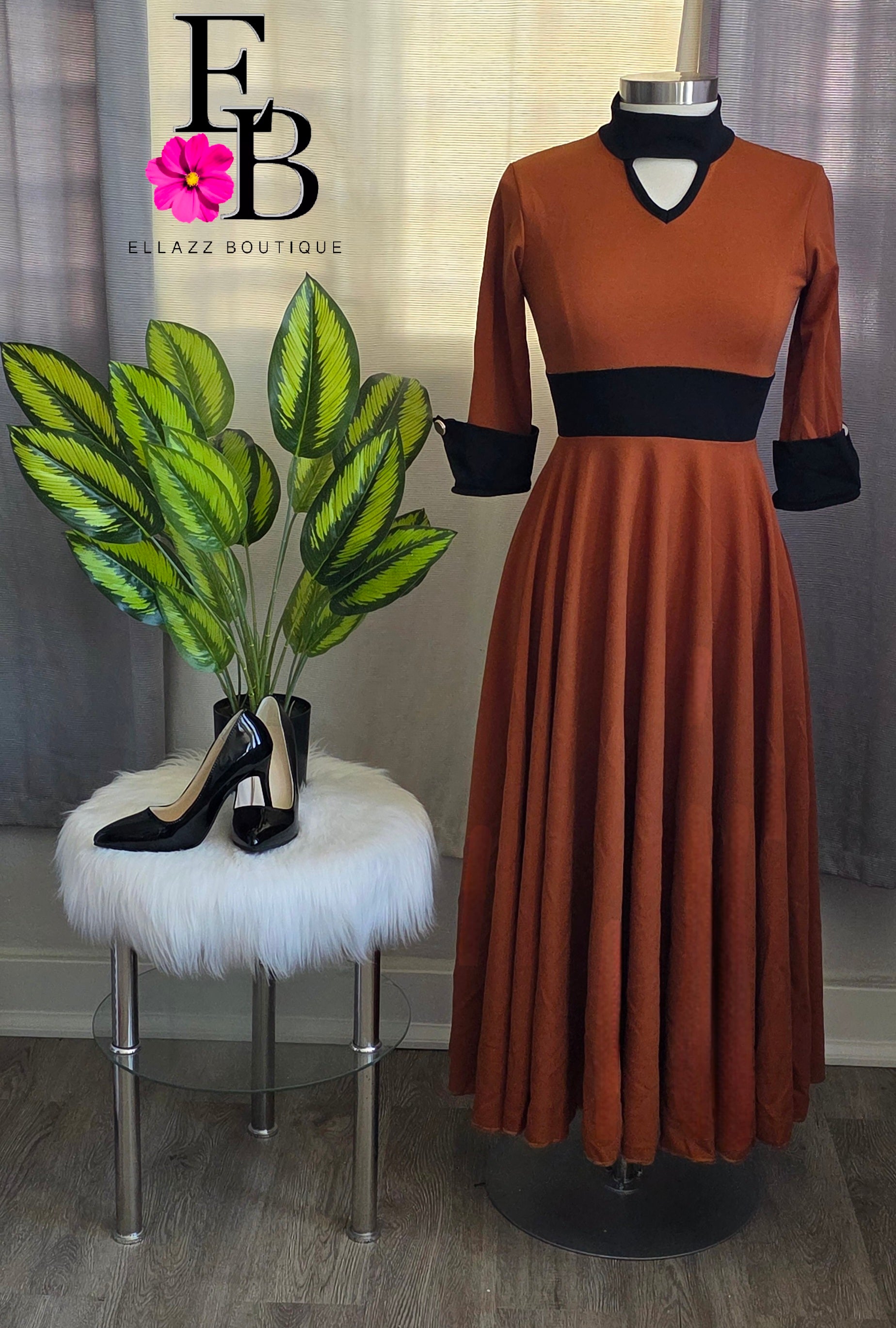 Mustard Maxi Dress