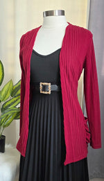 Cargar imagen en el visor de la galería, Blazer Burgundy
