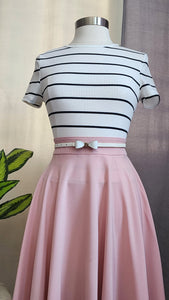 Pink Midi Skirt