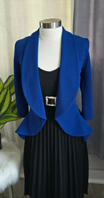 Cargar imagen en el visor de la galería, Blazer Azul Royal
