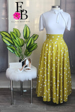 Cargar imagen en el visor de la galería, Lime Maxi Skirt
