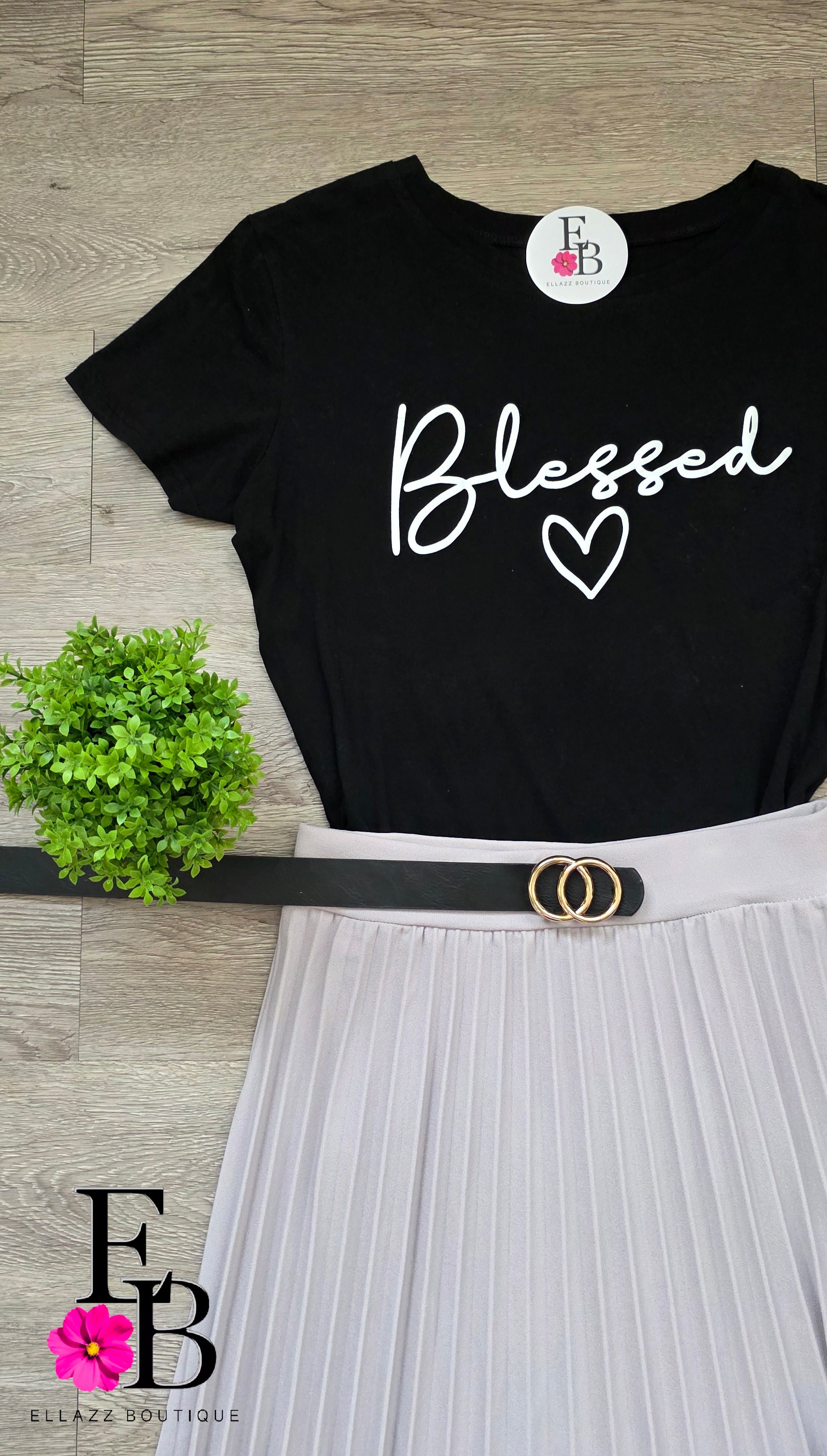 Camisa Black Blessed