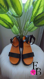Cargar imagen en el visor de la galería, Black Sandals
