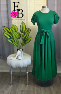 Maxi Green Dress
