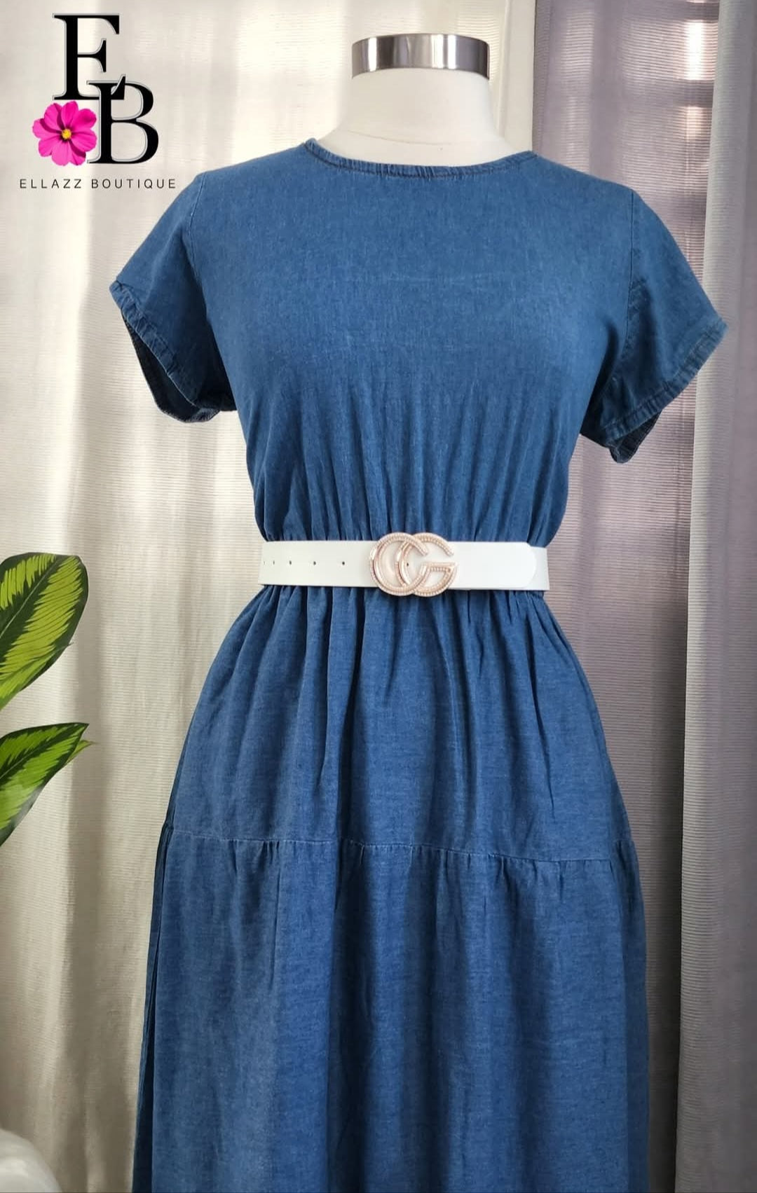 Jean Maxi Dress