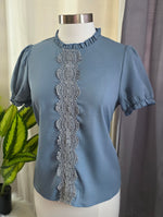 Cargar imagen en el visor de la galería, Blusa Gris
