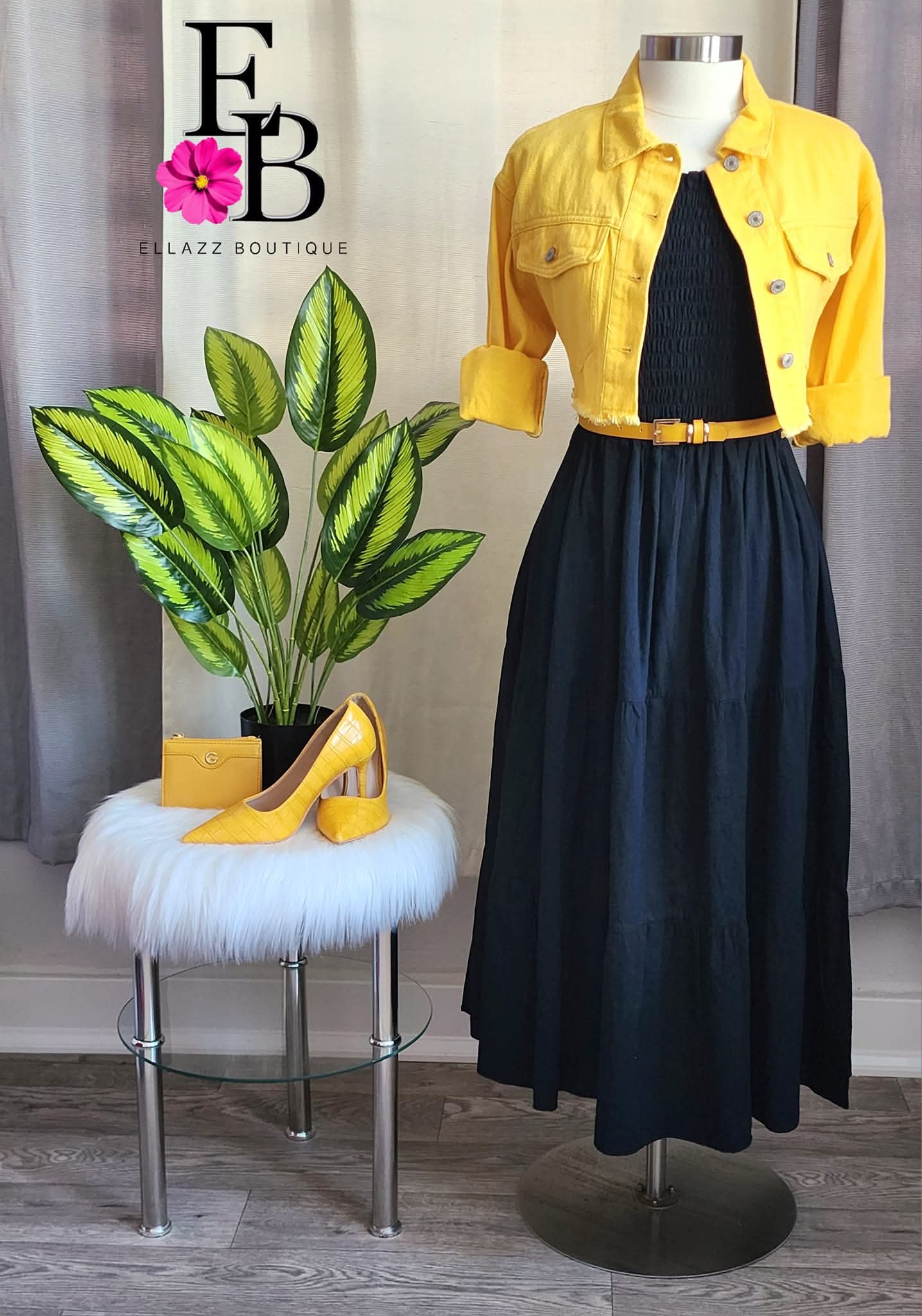 Traje Maxi Negro