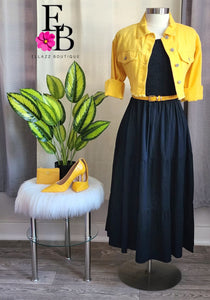 Traje Maxi Negro
