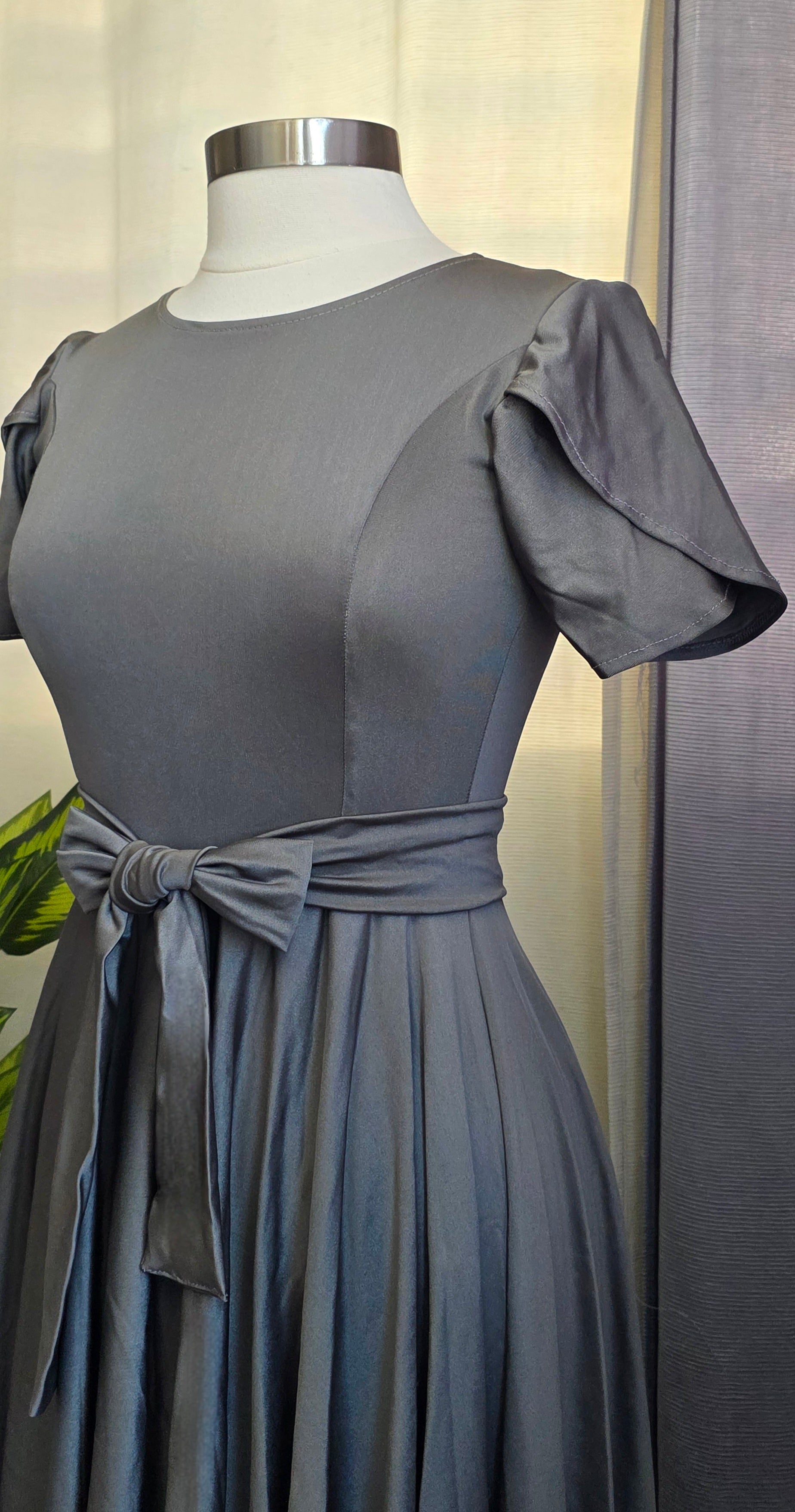 Grey Maxi Dress
