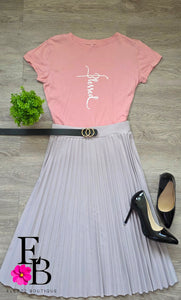 Camisa Pink Blessed